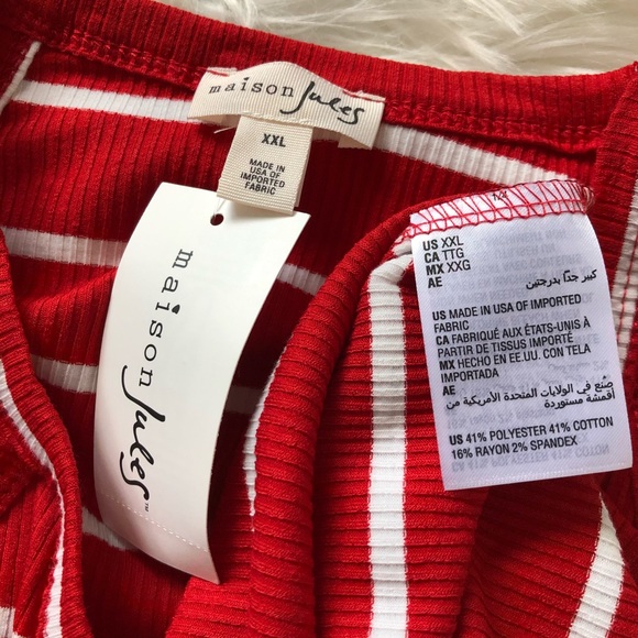 Maison Jules | Lean Stripe Knit Dress - Picture 3 of 4